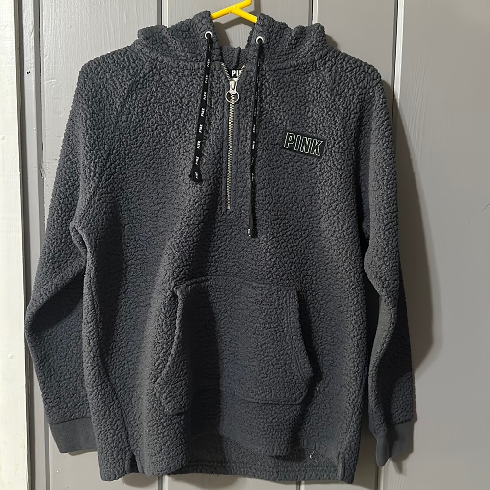 Victoria’s Secret pink fleece hoodie